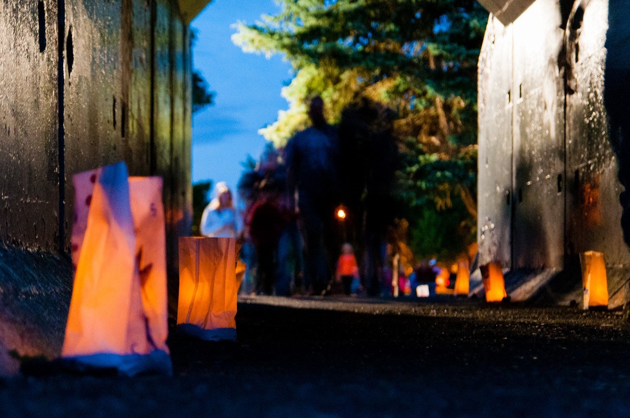 Luminaria Walk River's Edge Trail